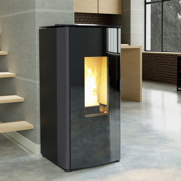 ARTEL Hydro 18kW, Grey — 18 kW wood pellet stove sold by Ray Wood Exploatare