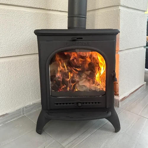 Cast Iron Wood-Burning Stove (Cabin / Tiny House / Patio) — Wood-Burning wood pellet stove sold by Ray Wood Exploatare