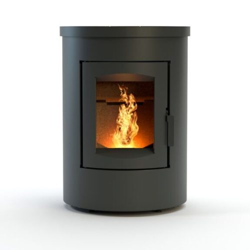 Duroflame Abel Pellet Stove with Remote — Pellet wood pellet stove sold by Ray Wood Exploatare